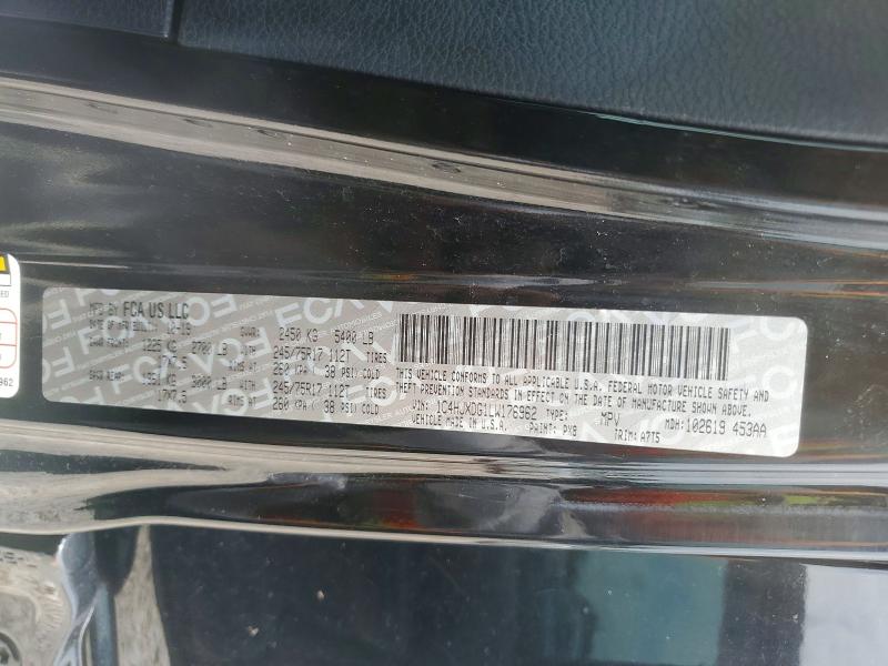 Продаж на аукціоні авто 2020 Jeep Wrangler Unlimited, vin: 1C4HJXDG1LW176962, номер лоту: 54264966