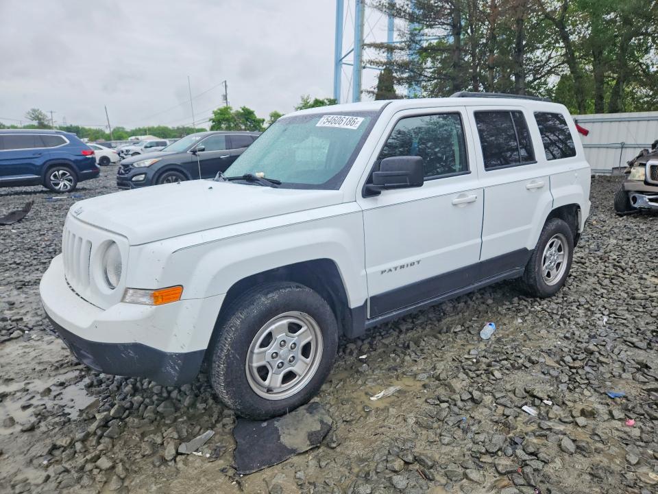 Продаж на аукціоні авто 2017 Jeep Patriot, vin: 1C4NJPBA3HD140968, номер лоту: 54606186