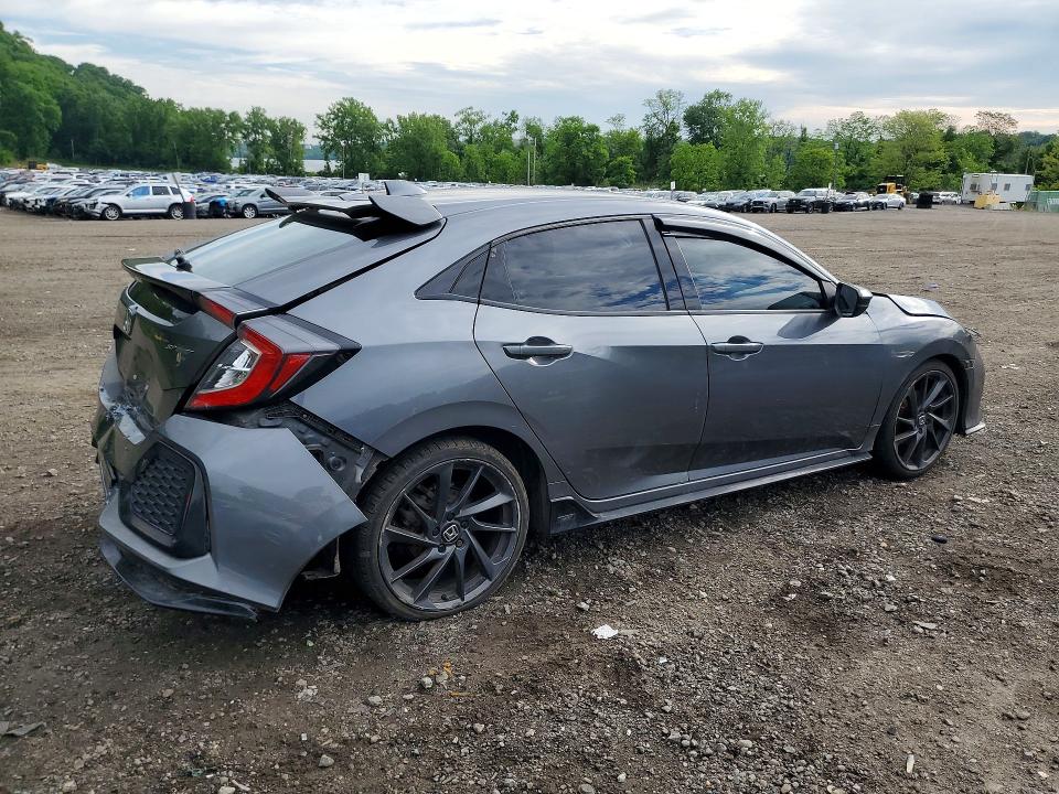 53995756 :رقم المزاد ، SHHFK7H48JU412396 vin ، 2018 Honda Civic مزاد بيع