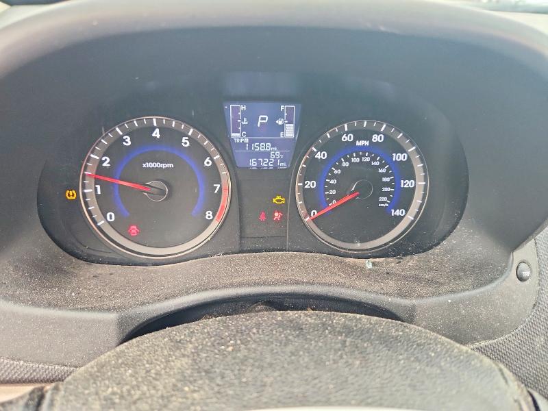 55159436 :رقم المزاد ، KMHCT4AE2HU374972 vin ، 2017 Hyundai Accent مزاد بيع