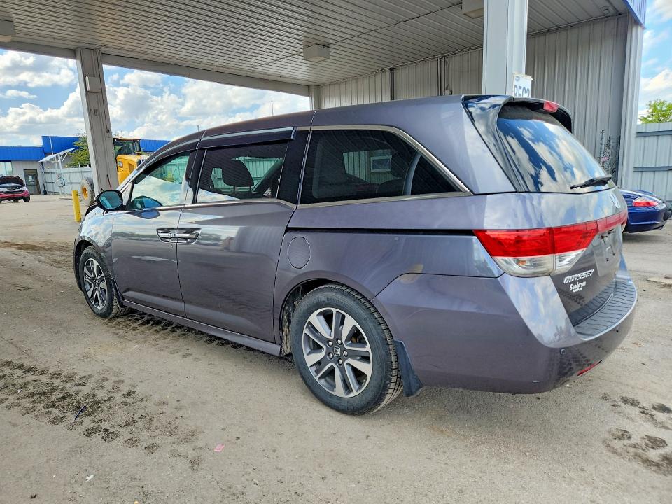 53193946 :رقم المزاد ، 5FNRL5H94FB115564 vin ، 2015 Honda Odyssey مزاد بيع