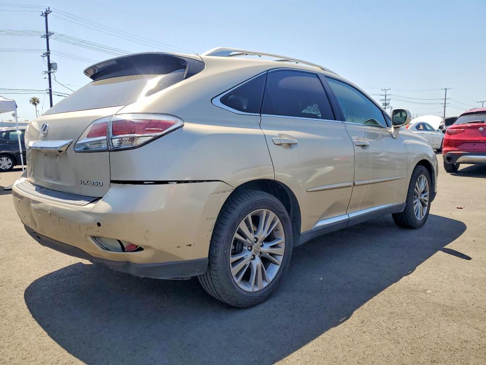 2013 Lexus Rx 350 მანქანა იყიდება აუქციონზე, vin: 2T2ZK1BA6DC129042, აუქციონის ნომერი: 51955966