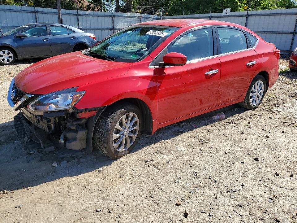 Продаж на аукціоні авто 2019 Nissan Sentra, vin: 3N1AB7AP6KY282207, номер лоту: 53512956