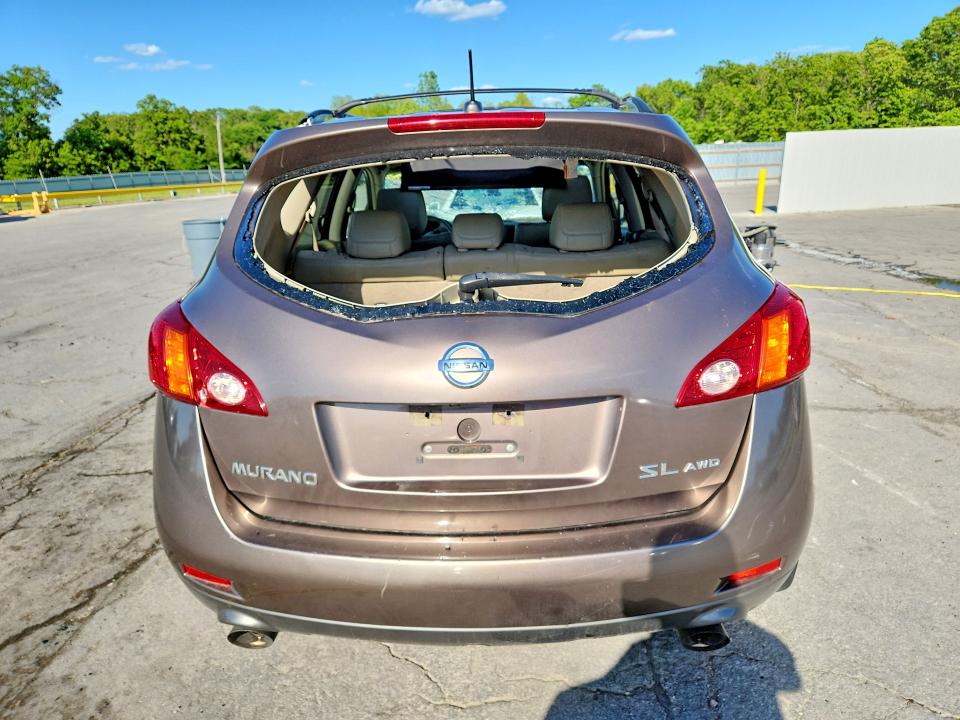 2009 Nissan Murano მანქანა იყიდება აუქციონზე, vin: JN8AZ18W39W208607, აუქციონის ნომერი: 53115926