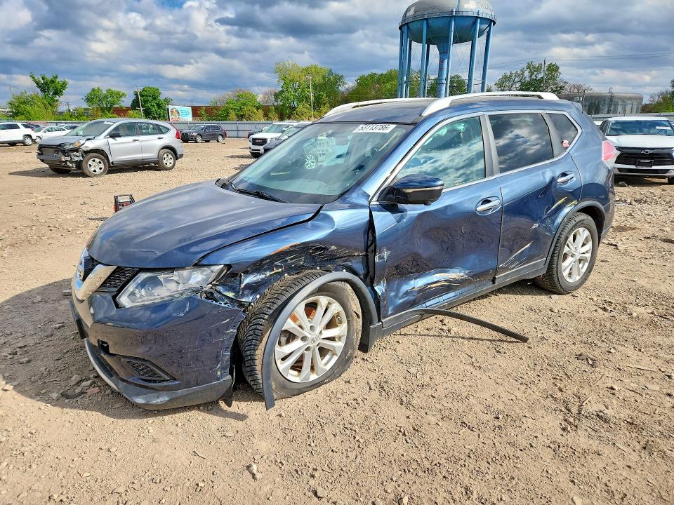 Aukcja sprzedaży 2015 Nissan Rogue, vin: 5N1AT2MV1FC876463, numer aukcji: 53113786