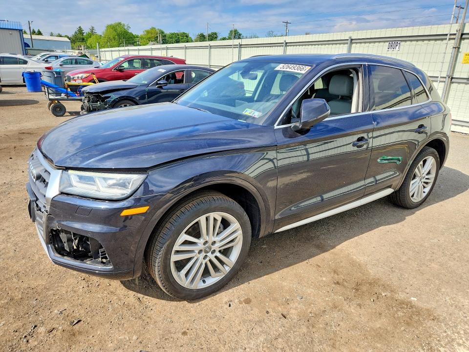 52649366 :رقم المزاد ، WA1BNAFY5J2096852 vin ، 2018 Audi Q5 مزاد بيع