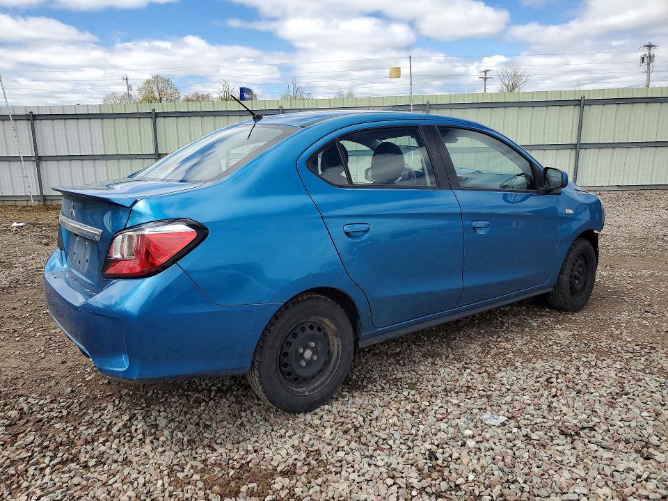 Aukcja sprzedaży 2021 Mitsubishi Mirage, vin: ML32FUFJ8MHF00595, numer aukcji: 53738576
