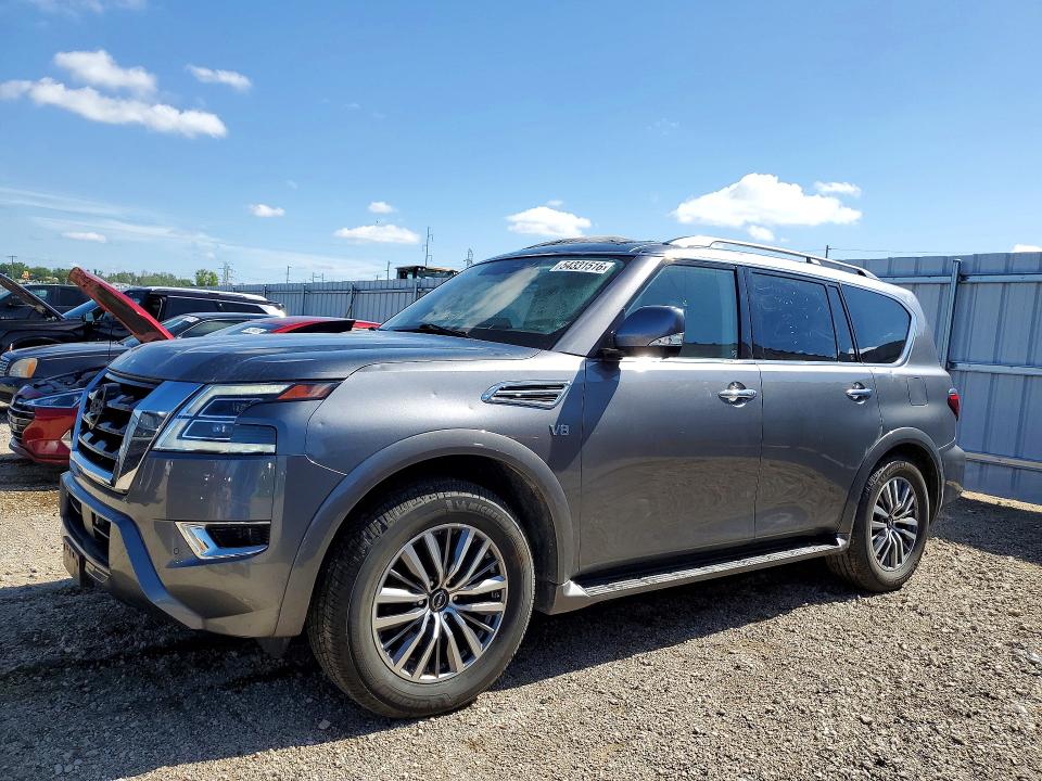54331516 :رقم المزاد ، JN8AY2BB9N9815263 vin ، 2022 Nissan Armada مزاد بيع
