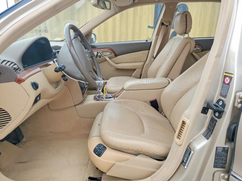 52163906 :رقم المزاد ، WDBNG70J51A162882 vin ، 2001 Mercedes-benz S مزاد بيع