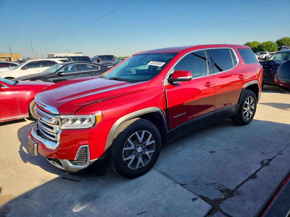 53182066 :رقم المزاد ، 1GKKNKLA0LZ214937 vin ، 2020 Gmc Acadia مزاد بيع