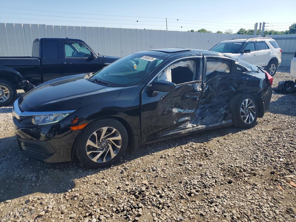 Продаж на аукціоні авто 2016 Honda Civic, vin: 19XFC2F75GE227879, номер лоту: 55446076