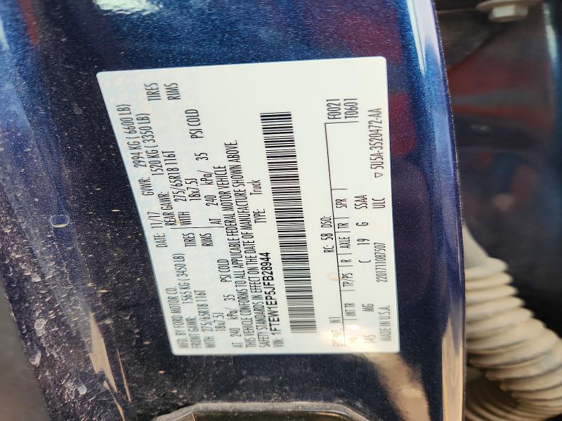 Продаж на аукціоні авто 2018 Ford F150, vin: 1FTEW1EP5JFB28944, номер лоту: 53768506