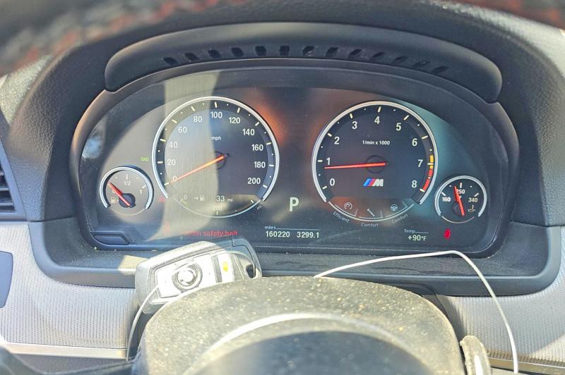 2016 Bmw M5 მანქანა იყიდება აუქციონზე, vin: WBSFV9C55GD595740, აუქციონის ნომერი: 55549686