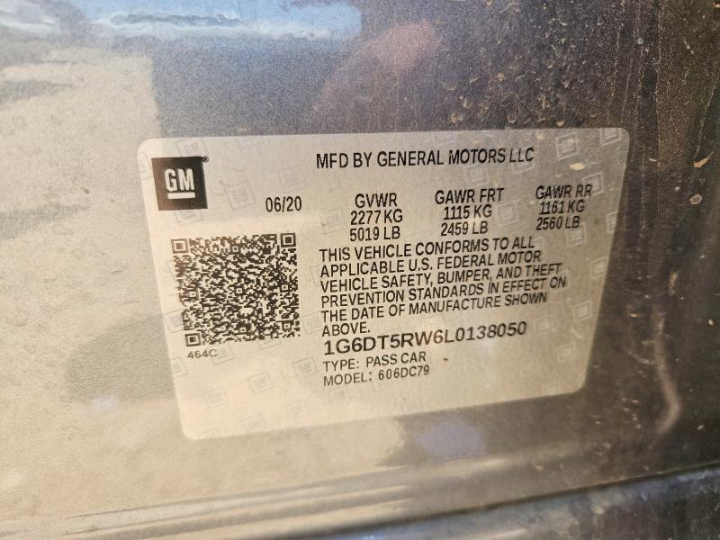Продажа на аукционе авто 2020 Cadillac Ct5, vin: 1G6DT5RW6L0138050, номер лота: 53303336