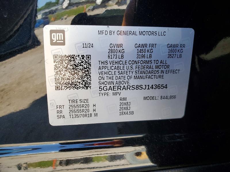 Продажа на аукционе авто 2025 Buick Enclave, vin: 5GAERARS8SJ143654, номер лота: 53379226
