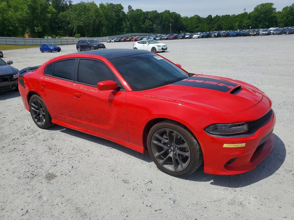 2021 Dodge Charger მანქანა იყიდება აუქციონზე, vin: 2C3CDXCT1MH594653, აუქციონის ნომერი: 52346266
