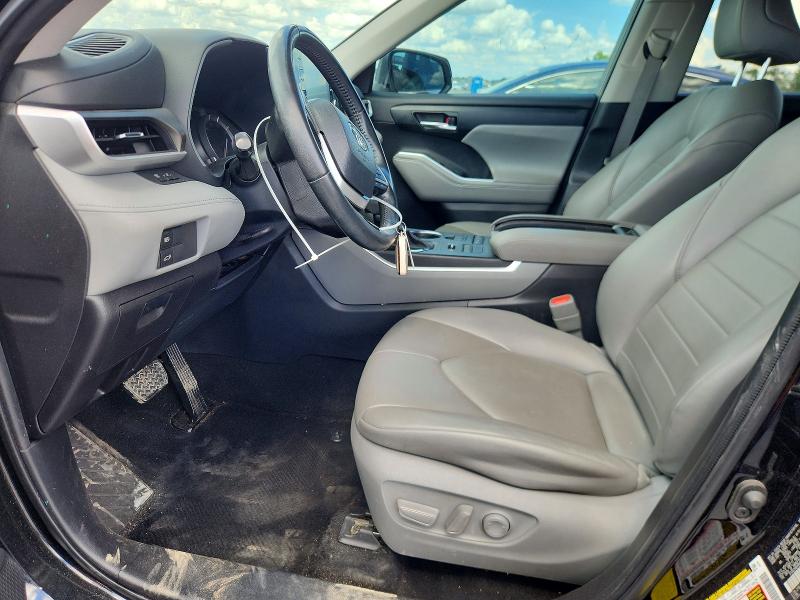 2022 Toyota Highlander მანქანა იყიდება აუქციონზე, vin: 5TDGZRBHXNS585847, აუქციონის ნომერი: 54419966