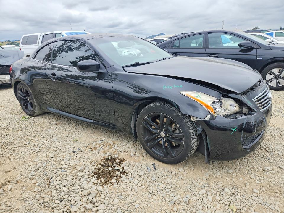 52407536 :رقم المزاد ، JN1CV6FE3AM350465 vin ، 2010 Infiniti G37 Convertible مزاد بيع