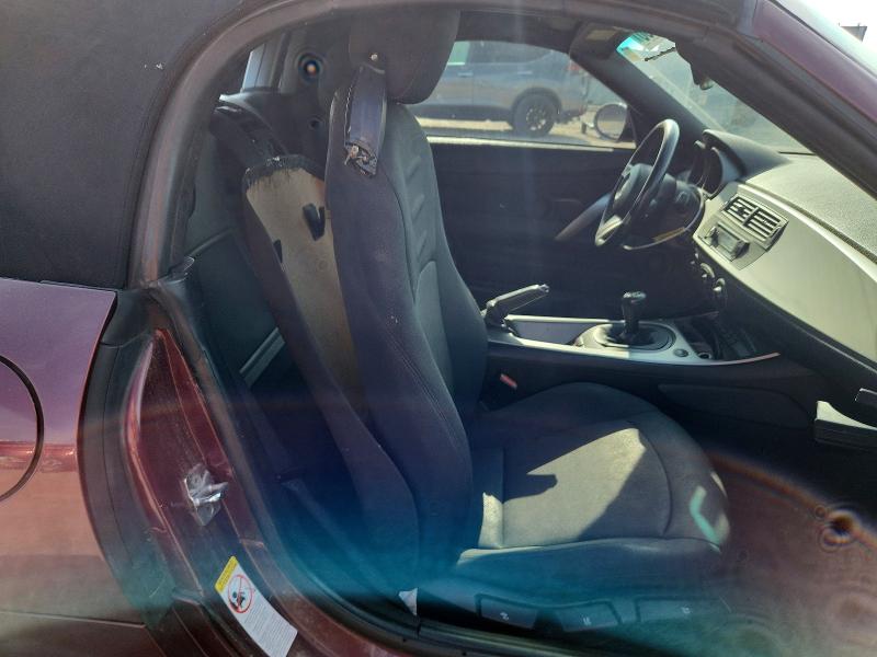 54214056 :رقم المزاد ، 4USBT33403LR62490 vin ، 2003 Bmw Z4 مزاد بيع