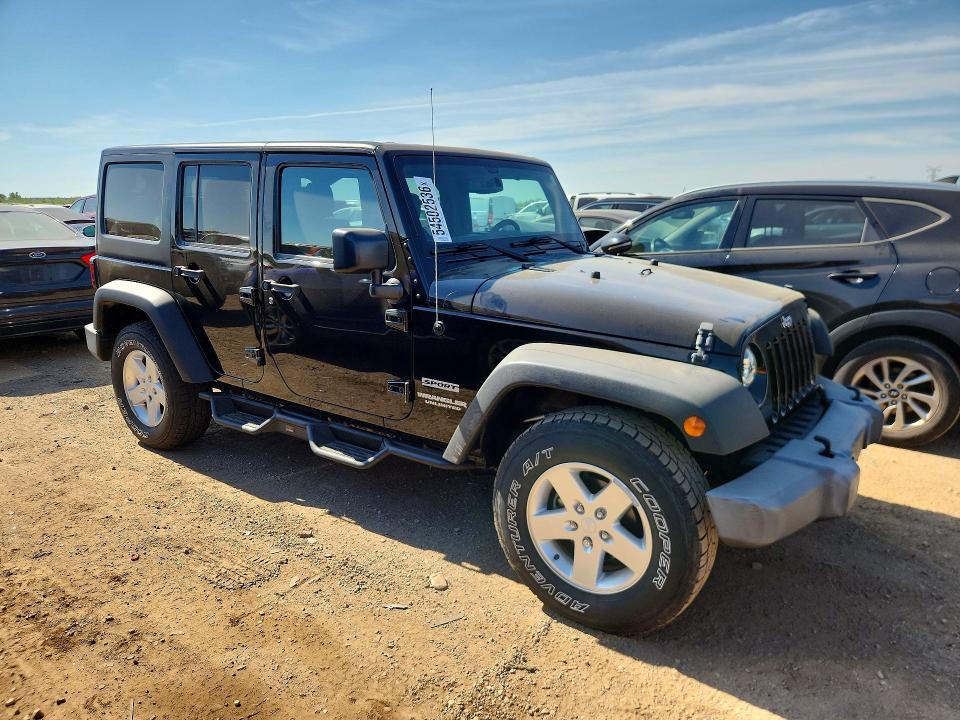 Продажа на аукционе авто 2016 Jeep Wrangler Unlimited, vin: 1C4BJWDG7GL116496, номер лота: 54502536