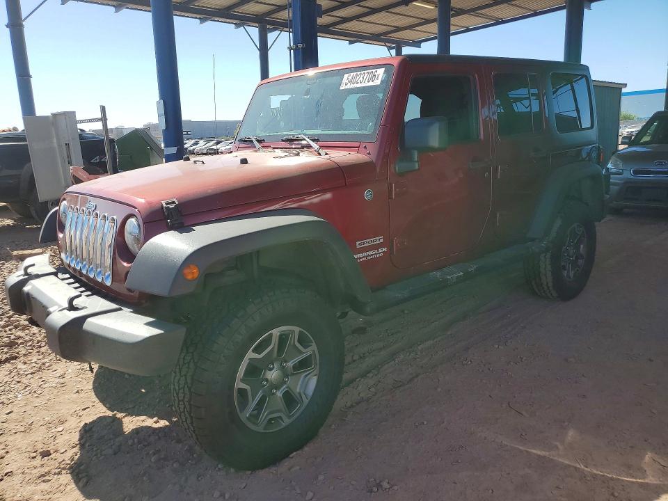 Aukcja sprzedaży 2012 Jeep Wrangler Unlimited, vin: 1C4BJWDG6CL229298, numer aukcji: 54023706
