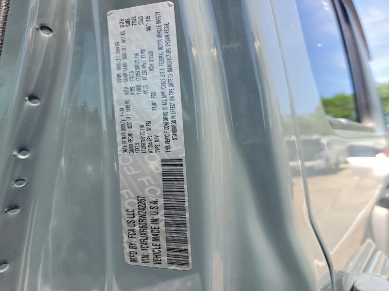 55073526 :رقم المزاد ، 1C4RJXR60RW242267 vin ، 2024 Jeep Wrangler مزاد بيع