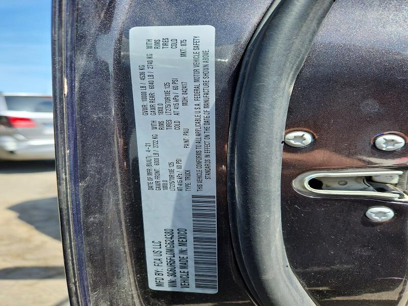 Продажа на аукционе авто 2021 Ram 2500, vin: 3C6UR5FL0MG624380, номер лота: 53750926