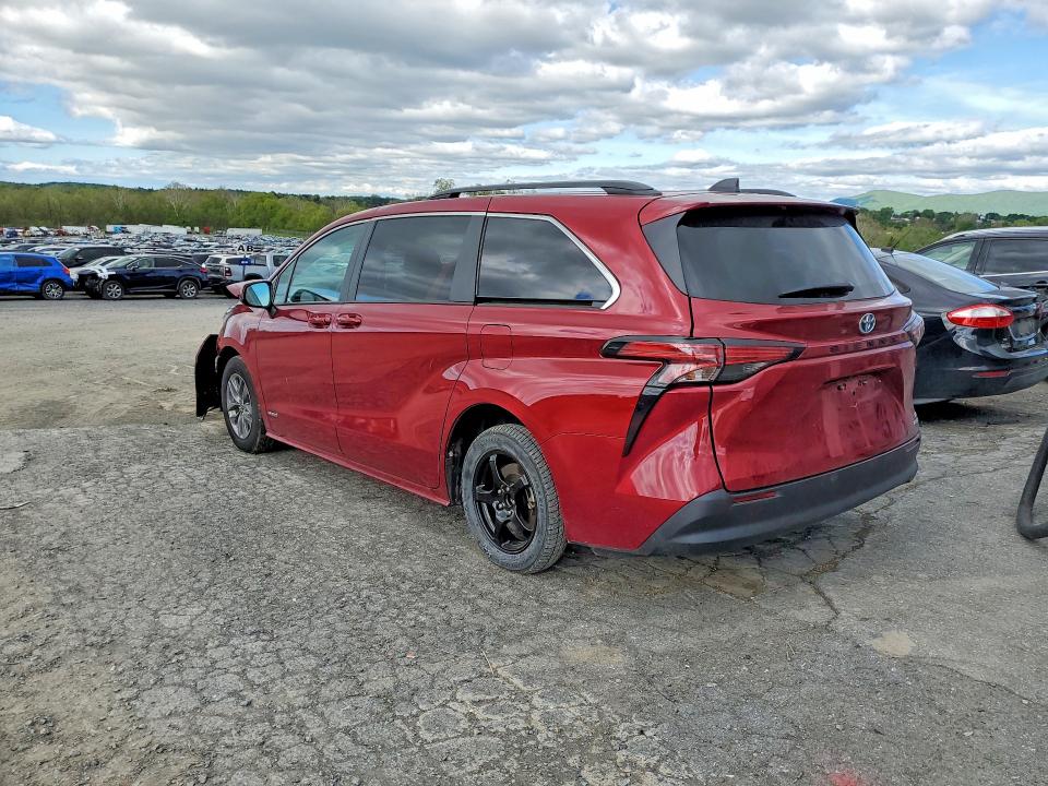 Aukcja sprzedaży 2021 Toyota Sienna, vin: 5TDKRKEC4MS066387, numer aukcji: 53539346