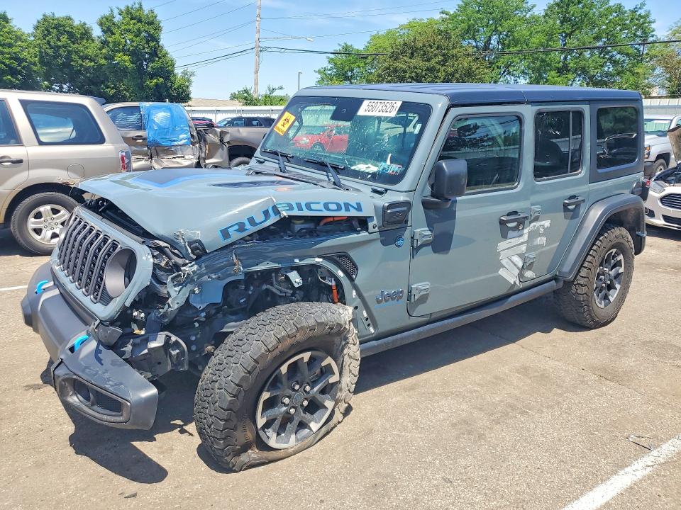 2024 Jeep Wrangler მანქანა იყიდება აუქციონზე, vin: 1C4RJXR60RW242267, აუქციონის ნომერი: 55073526
