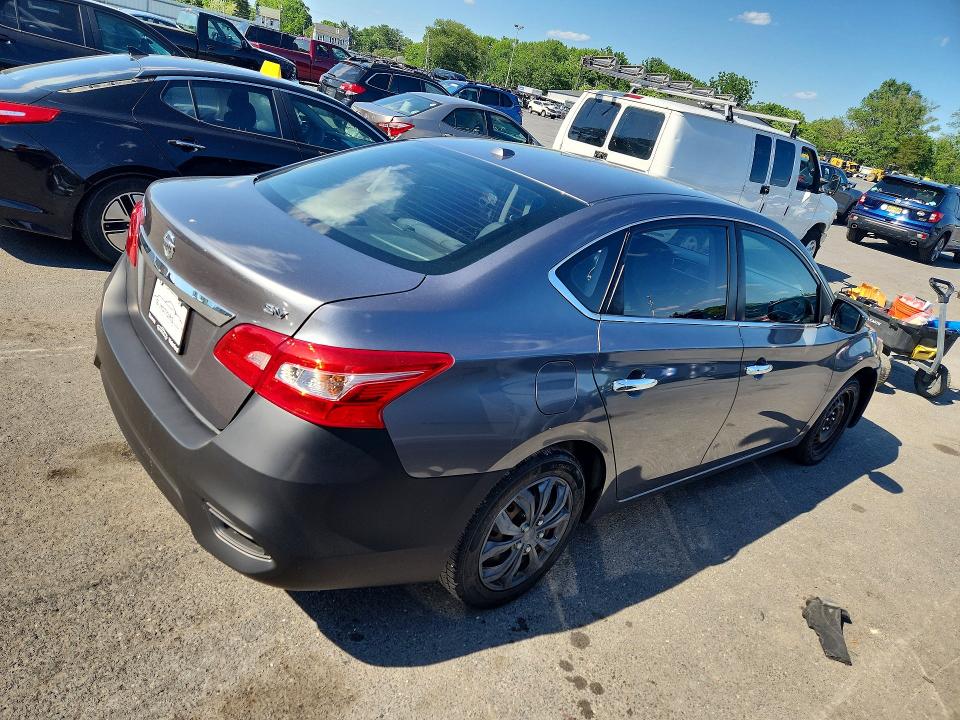 2017 Nissan Sentra მანქანა იყიდება აუქციონზე, vin: 3N1AB7AP4HL707316, აუქციონის ნომერი: 55545326