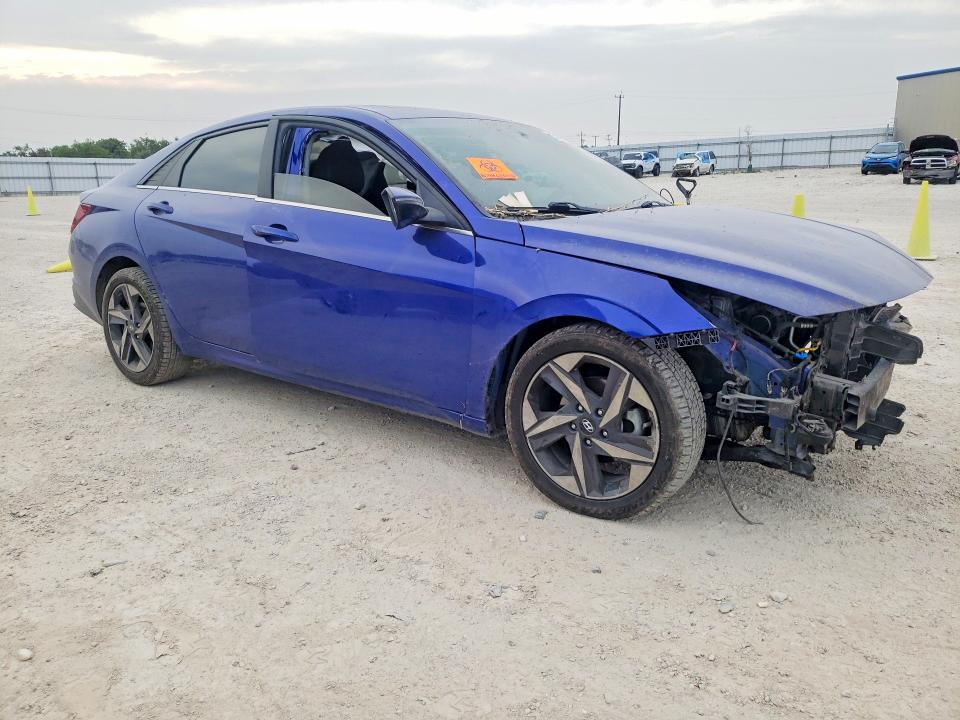 52698846 :رقم المزاد ، KMHLP4AG4MU170318 vin ، 2021 Hyundai Elantra مزاد بيع