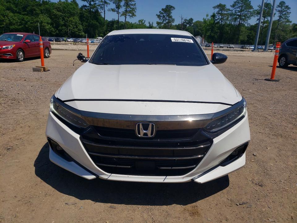 53770816 :رقم المزاد ، 1HGCV1F40NA095998 vin ، 2022 Honda Accord مزاد بيع