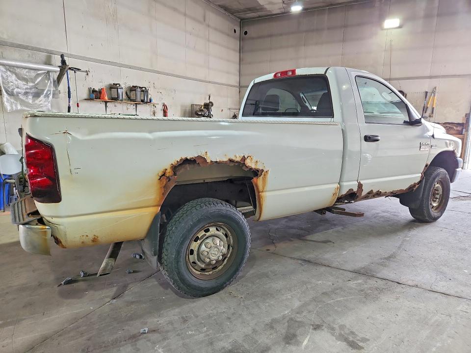 2007 Dodge Ram 2500 მანქანა იყიდება აუქციონზე, vin: 3D7KS26D37G806533, აუქციონის ნომერი: 53755226