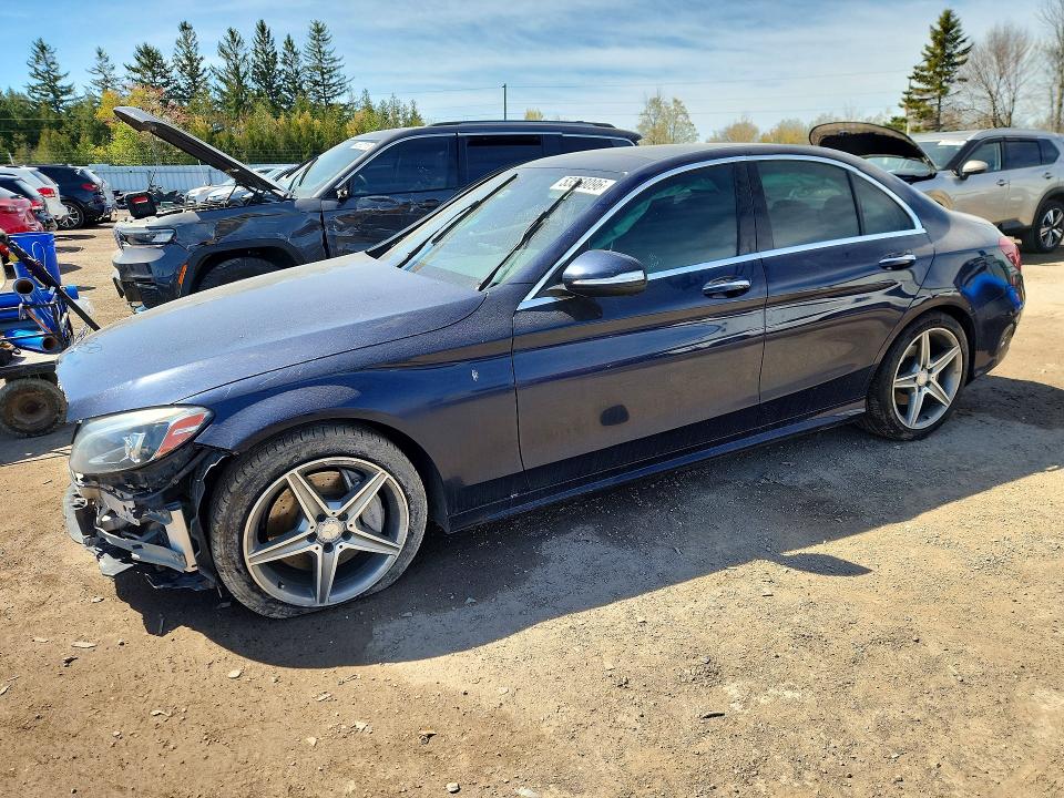 Auction sale of the 2015 Mercedes-benz C, vin: 55SWF4KB8FU086147, lot number: 53558096