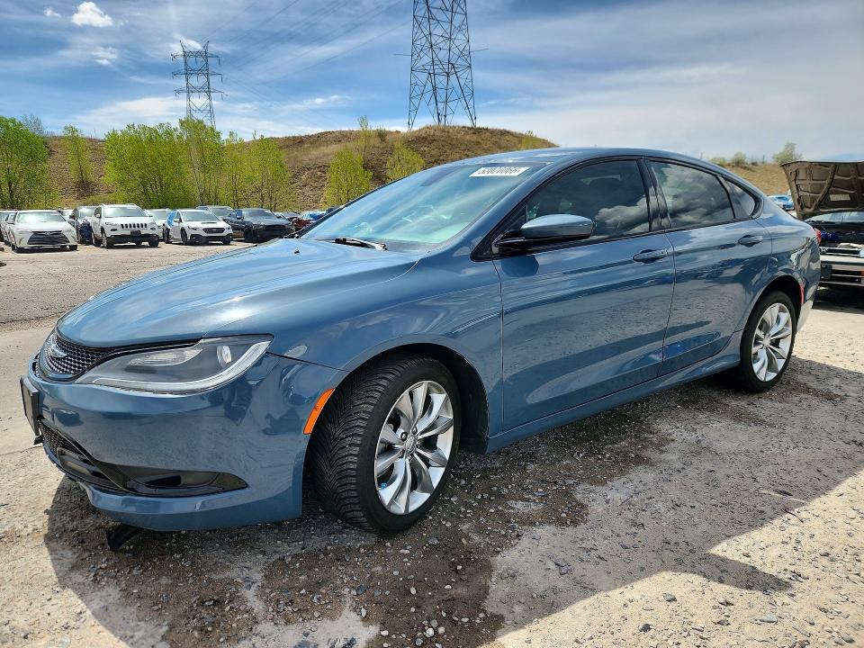 2015 Chrysler 200 მანქანა იყიდება აუქციონზე, vin: 1C3CCCDG1FN690953, აუქციონის ნომერი: 52020066