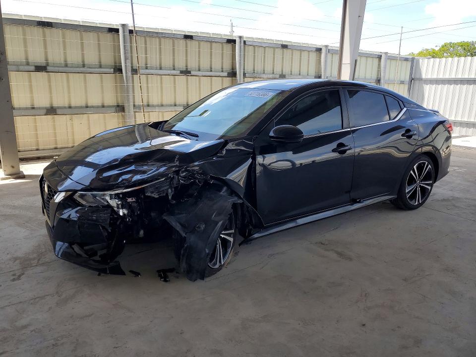 52716386 :رقم المزاد ، 3N1AB8DVXLY275116 vin ، 2020 Nissan Sentra مزاد بيع