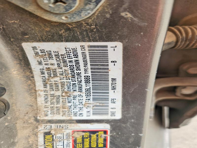 2006 Honda Civic მანქანა იყიდება აუქციონზე, vin: 1HGFA16506L118669, აუქციონის ნომერი: 52031556