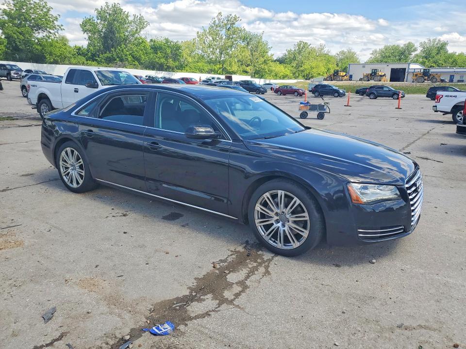 Продаж на аукціоні авто 2013 Audi A8, vin: WAURGAFD9DN034088, номер лоту: 52399126