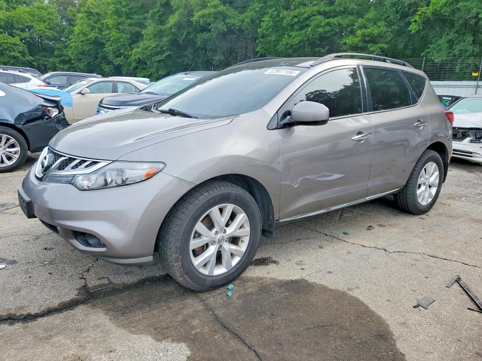 Aukcja sprzedaży 2012 Nissan Murano, vin: JN8AZ1MW5CW240424, numer aukcji: 52807166