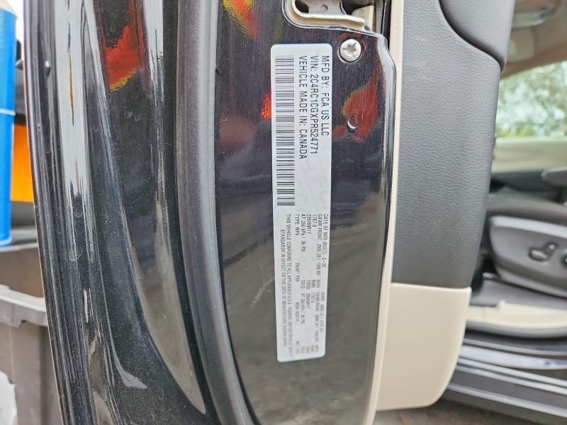 2023 Chrysler Voyager მანქანა იყიდება აუქციონზე, vin: 2C4RC1CGXPR524771, აუქციონის ნომერი: 54793426