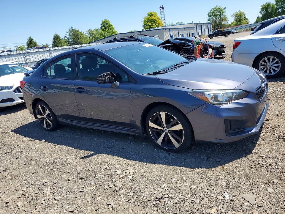 51041876 :رقم المزاد ، 4S3GKAK60H3607638 vin ، 2017 Subaru Impreza مزاد بيع