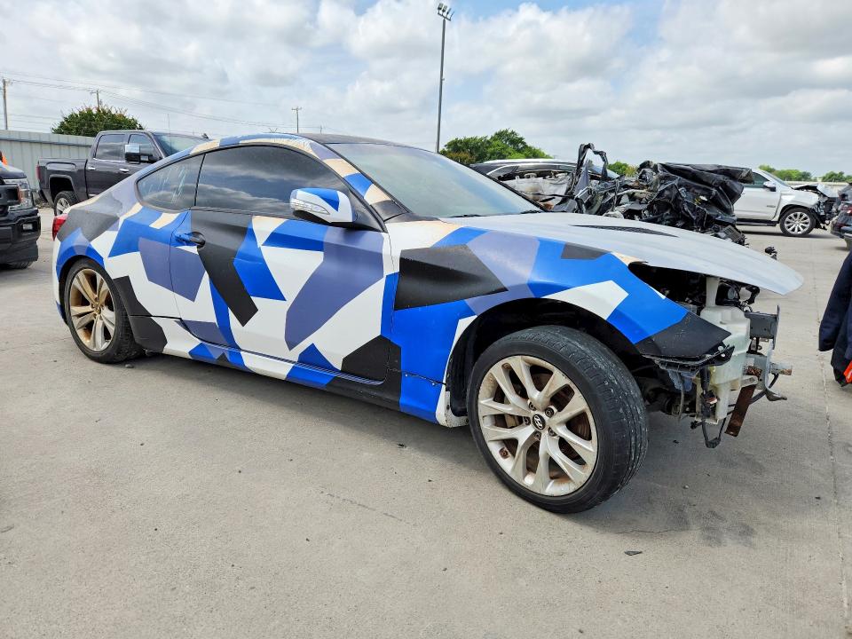 2015 Hyundai Genesis Coupe მანქანა იყიდება აუქციონზე, vin: KMHHU6KJ8FU122215, აუქციონის ნომერი: 53650266