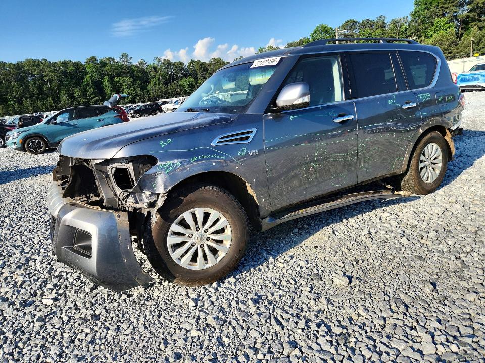 2017 Nissan Armada მანქანა იყიდება აუქციონზე, vin: JN8AY2ND8H9004927, აუქციონის ნომერი: 53760496