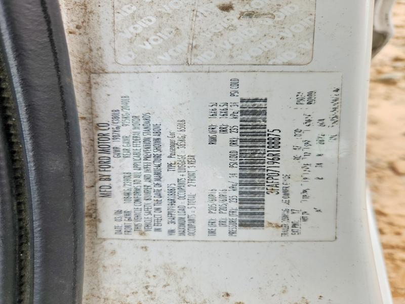 Продажа на аукционе авто 2006 Ford Fusion, vin: 3FAFP07196R188875, номер лота: 55437306