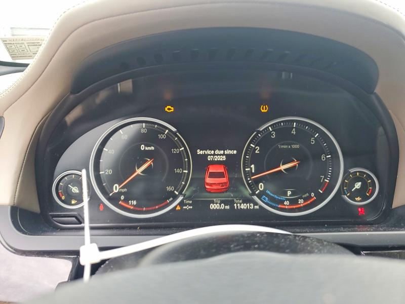 2014 Bmw 750 მანქანა იყიდება აუქციონზე, vin: WBAYB6C53ED224352, აუქციონის ნომერი: 54142316