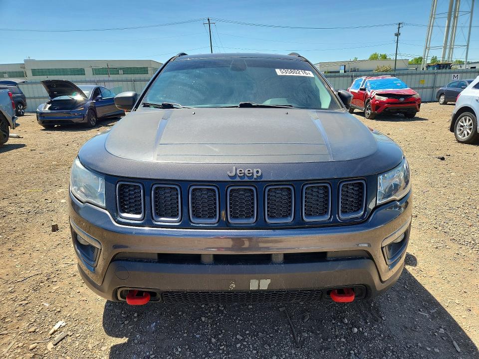 Продажа на аукционе авто 2019 Jeep Compass, vin: 3C4NJDDB6KT721824, номер лота: 53580216