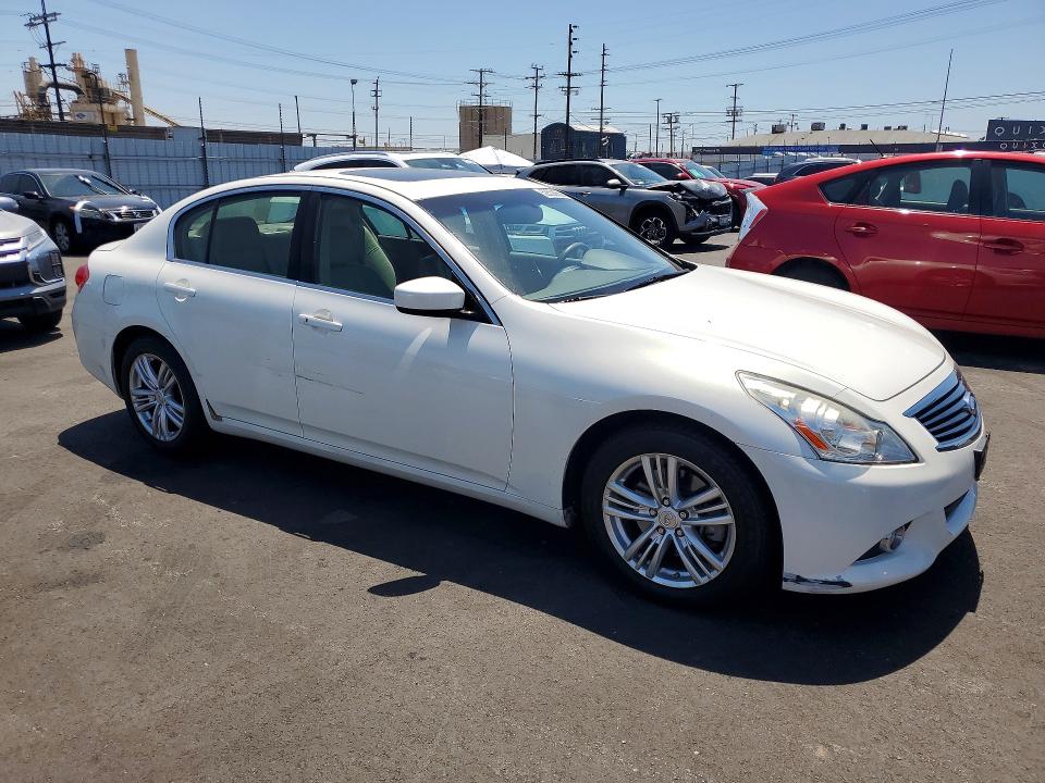 2011 Infiniti G25 Sedan მანქანა იყიდება აუქციონზე, vin: JN1DV6AP9BM601908, აუქციონის ნომერი: 52552656