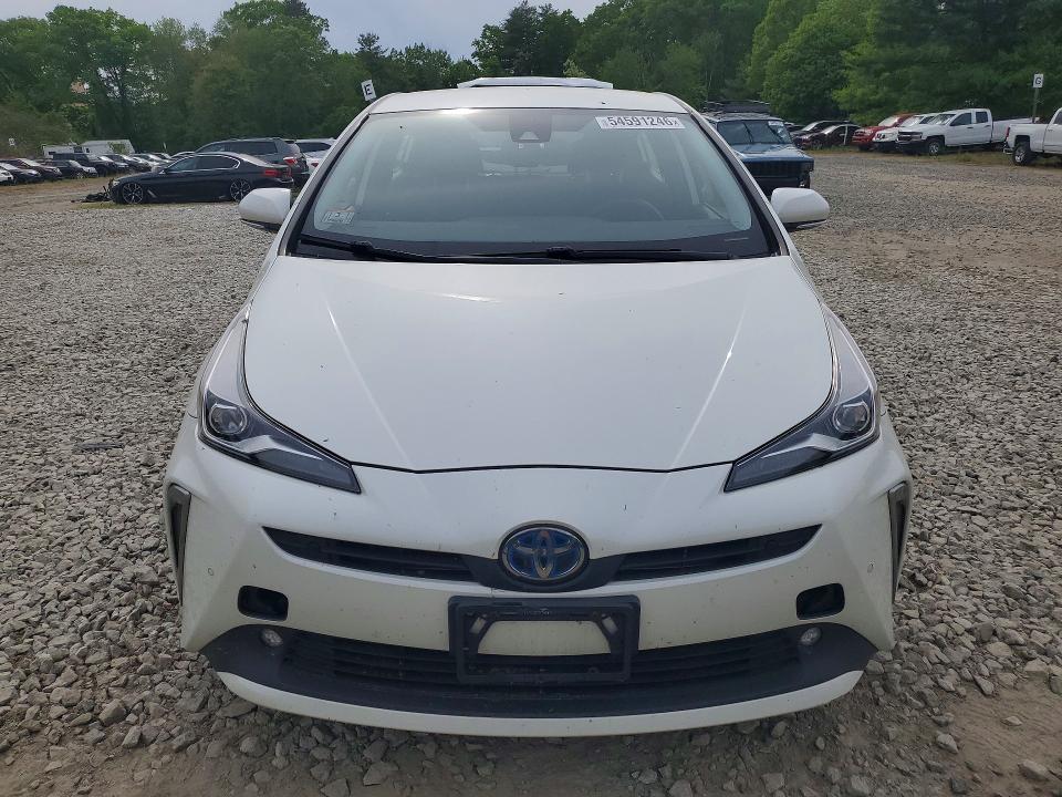 54591246 :رقم المزاد ، JTDL9RFU7L3016748 vin ، 2020 Toyota Prius مزاد بيع
