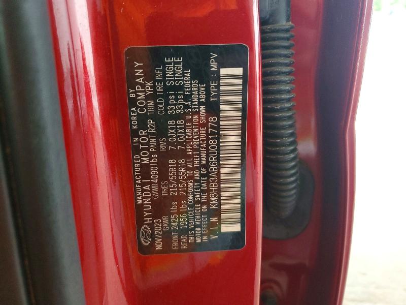Продаж на аукціоні авто 2024 Hyundai Kona, vin: KM8HB3AB6RU081778, номер лоту: 55574796