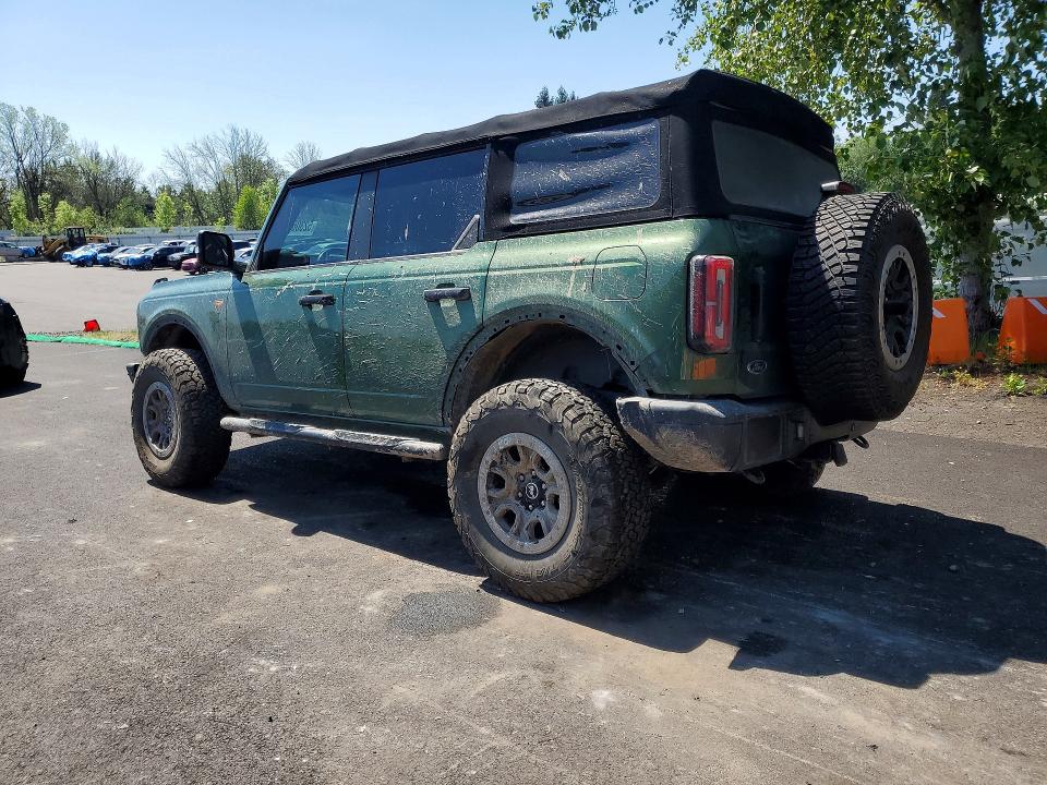 2022 Ford Bronco მანქანა იყიდება აუქციონზე, vin: 1FMEE5DP4NLA75667, აუქციონის ნომერი: 52306456
